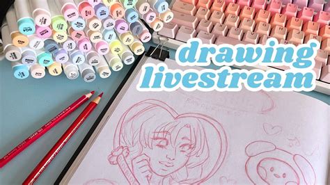 drawing livestream.